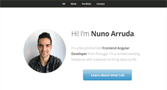 Desktop Screenshot of nunoarruda.com